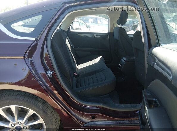 3FA6P0H75HR214880 2017 FORD FUSION Burgundy 