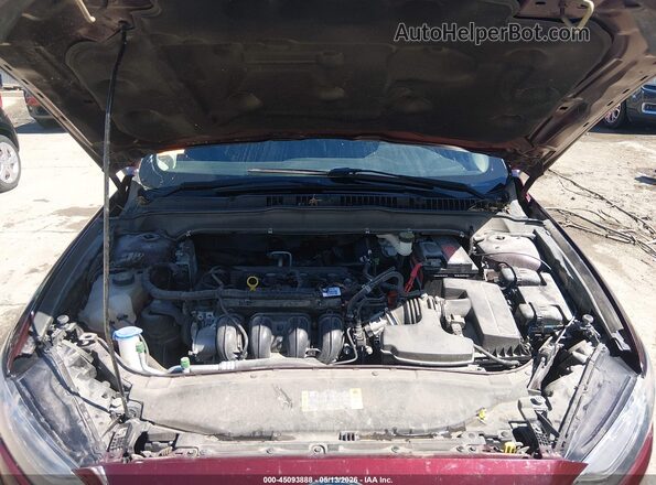 3FA6P0H75HR214880 2017 FORD FUSION Burgundy 