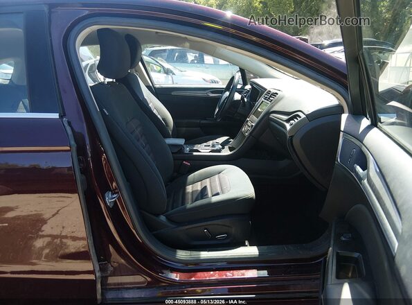3FA6P0H75HR214880 2017 FORD FUSION Burgundy 