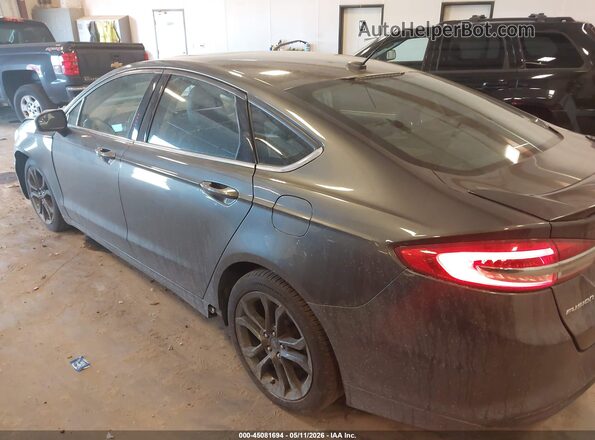 3FA6P0H75JR149535 2018 FORD FUSION Серый 