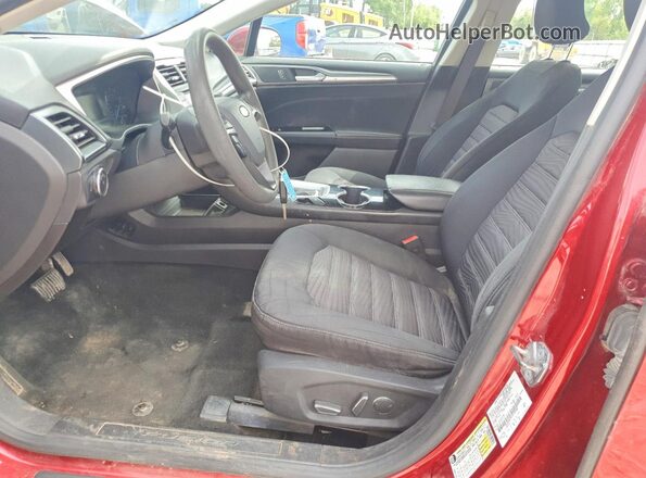 3FA6P0H76GR152548 2016 FORD FUSION Red 
