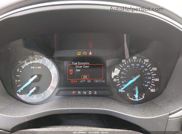3FA6P0H77GR197840 2016 FORD FUSION Silver Вид задніх сидінь