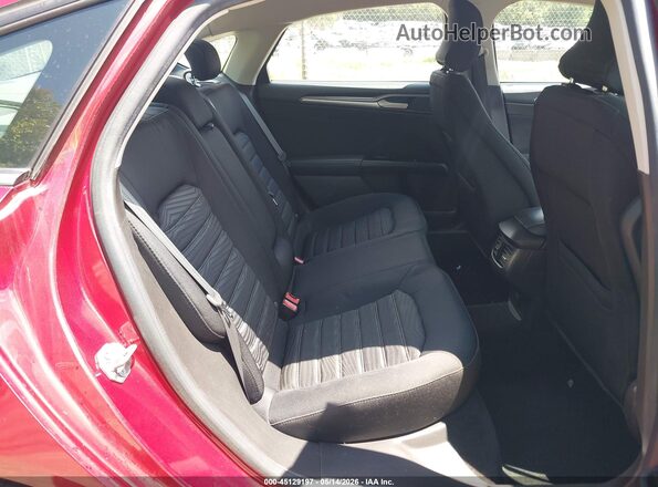 3FA6P0H77GR375164 2016 FORD FUSION Red Вид наклейки з VIN-кодом