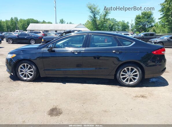 3FA6P0H77HR339976 2017 FORD FUSION Black Панорамний вид салону 360°