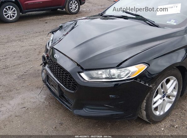 3FA6P0H78GR190010 2016 FORD FUSION Black Դիմացի տեսք