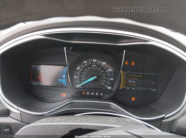 3FA6P0H78GR190010 2016 FORD FUSION Black Հետևի նստատեղերի տեսք