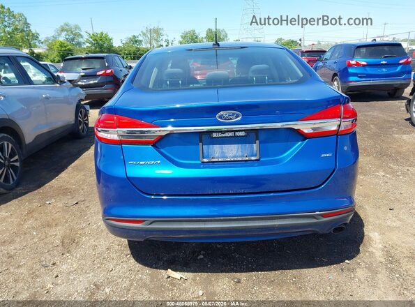 3FA6P0H78HR321325 2017 FORD FUSION Синий 