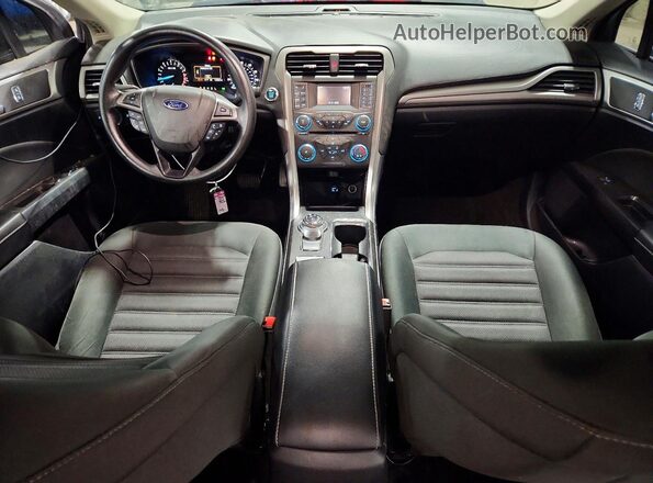3FA6P0H78HR413602 2017 FORD FUSION Burgundy 