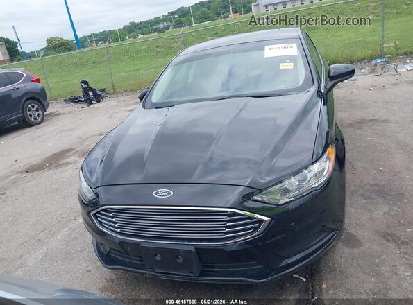 3FA6P0H78JR108252 2018 FORD FUSION Black Սարքավորումների վահանակի տեսք