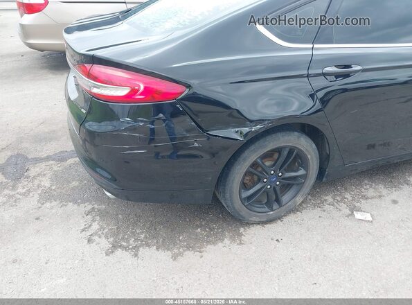 3FA6P0H78JR108252 2018 FORD FUSION Black Դիմացի տեսք