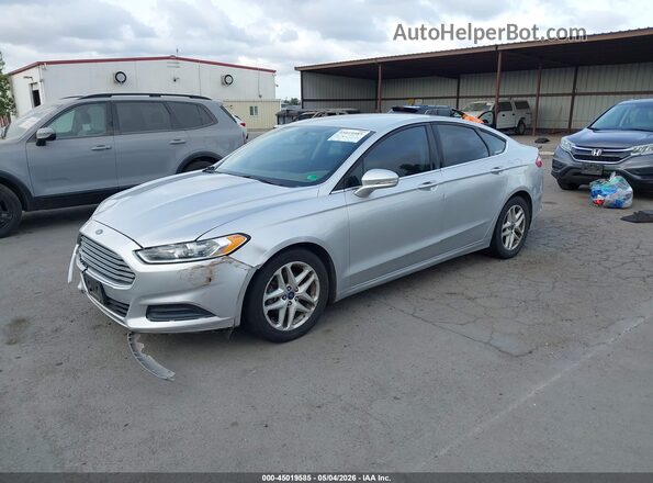 3FA6P0H79GR265152 2016 FORD FUSION Silver Vista tres cuartos delantera izquierda