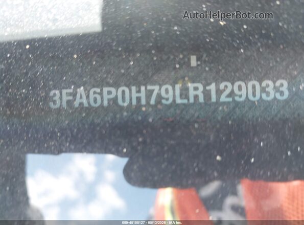 3FA6P0H79LR129033 2020 FORD FUSION Black Vista del compartimento del motor