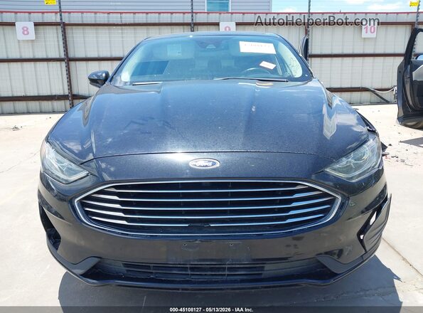 3FA6P0H79LR129033 2020 FORD FUSION Black Vista del cuadro de instrumentos