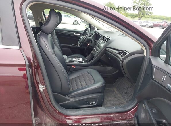 3FA6P0H7XJR196625 2018 FORD FUSION Brown Widok wnętrza z przodu