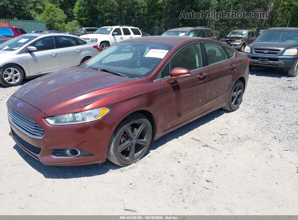 3FA6P0H93GR294471 2016 FORD FUSION Burgundy Przód lewy