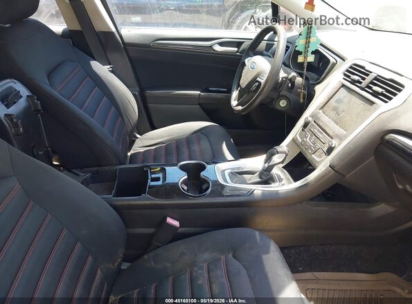 3FA6P0H93GR294471 2016 FORD FUSION Burgundy Widok wnętrza z przodu