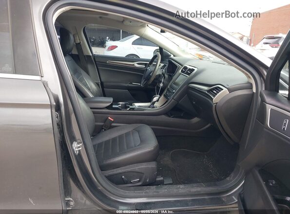 3FA6P0H99GR165408 2016 FORD FUSION Gray Vista interior delantera
