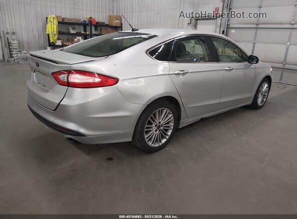 3FA6P0H99GR264357 2016 FORD FUSION Silver Trasero derecho