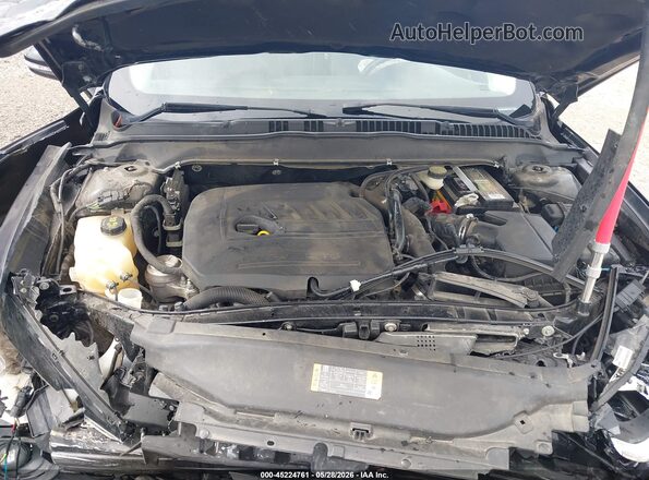 3FA6P0HD0GR376159 2016 FORD FUSION Черный Вид сзади