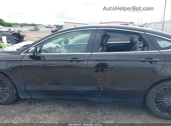 3FA6P0HD0GR376159 2016 FORD FUSION Черный Вид задней части салона