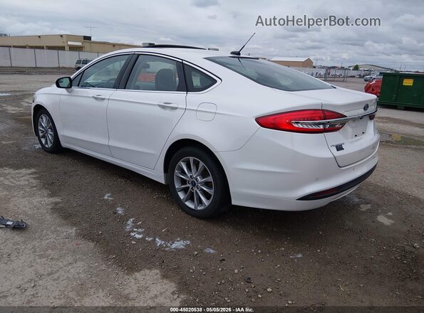 3FA6P0HD0HR366135 2017 FORD FUSION Белый Задняя левая четверть