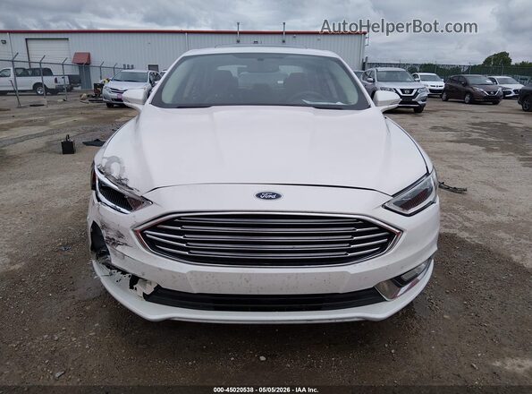 3FA6P0HD0HR366135 2017 FORD FUSION Белый Вид щитка приборов
