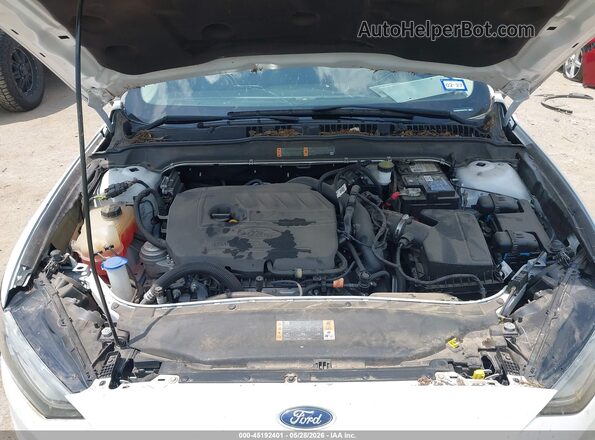 3FA6P0HD0JR231792 2018 FORD FUSION White Вид ззаду
