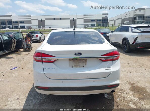 3FA6P0HD0JR231792 2018 FORD FUSION White 