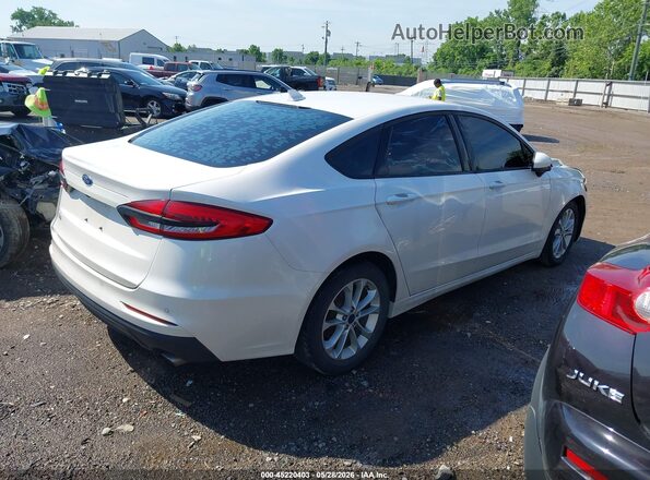 3FA6P0HD0LR135082 2020 FORD FUSION White Задня права чверть