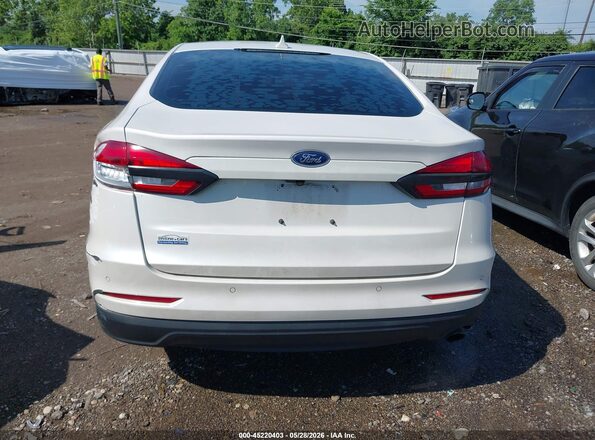 3FA6P0HD0LR135082 2020 FORD FUSION White 