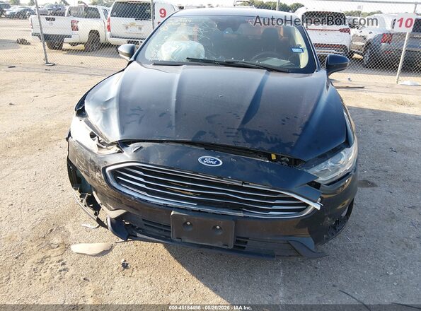 3FA6P0HD0LR225350 2020 FORD FUSION Black Widok z przodu