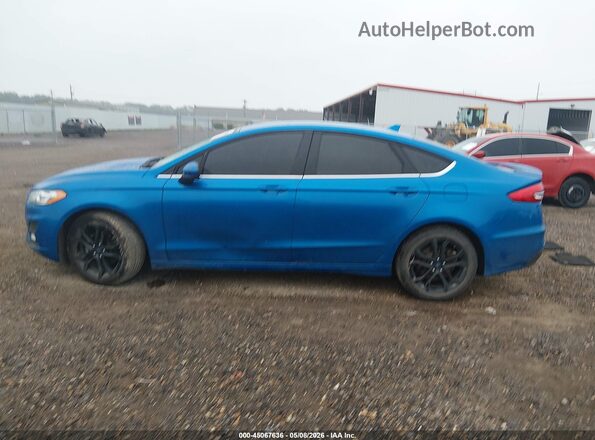 3FA6P0HD0LR255318 2020 FORD FUSION Blue Панорамний вид салону 360°