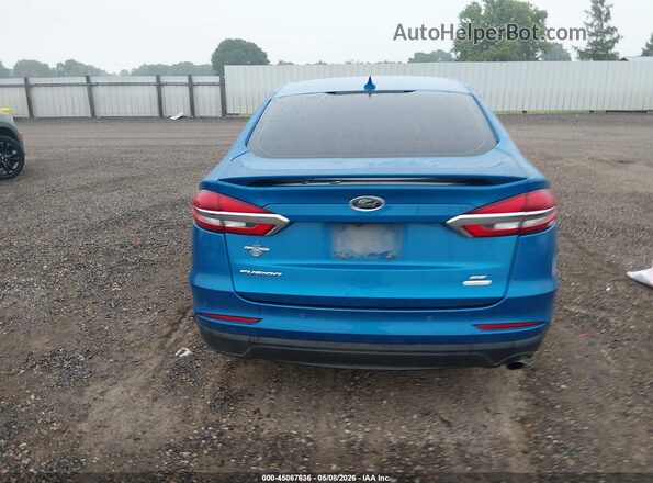 3FA6P0HD0LR255318 2020 FORD FUSION Blue 