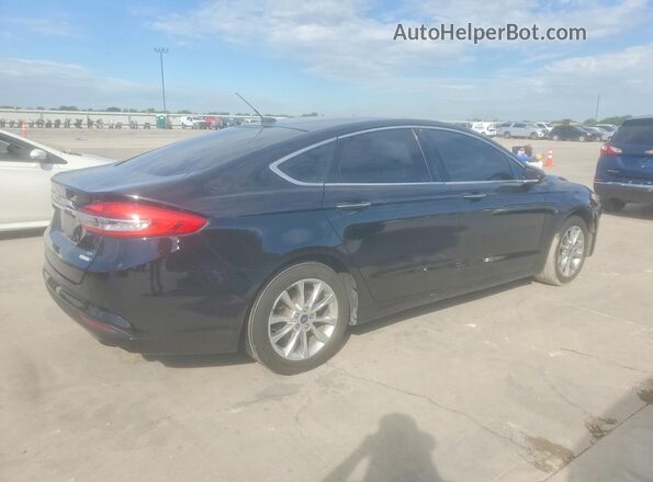 3FA6P0HD1HR128780 2017 FORD FUSION Black 