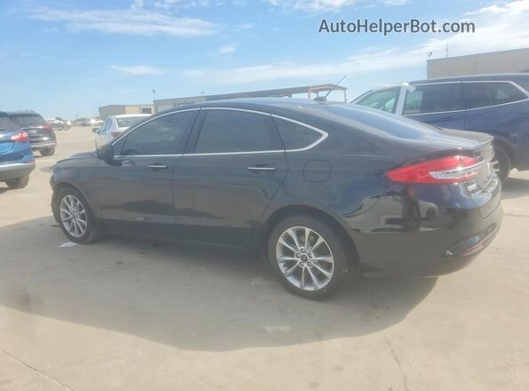 3FA6P0HD1HR128780 2017 FORD FUSION Black 
