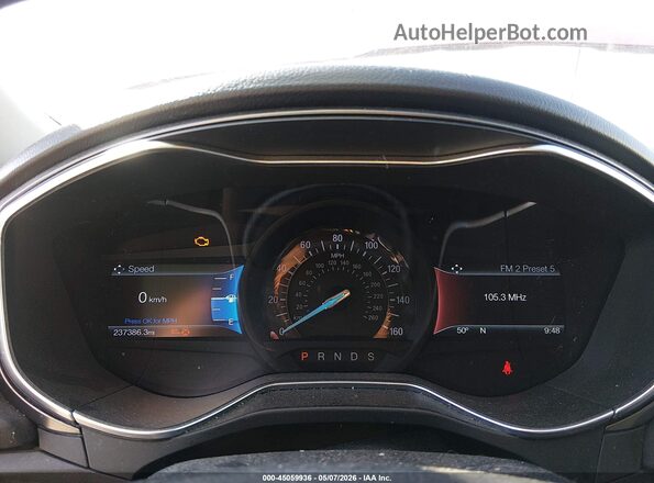 3FA6P0HD1HR129220 2017 FORD FUSION Red 