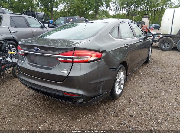 3FA6P0HD1HR137639 2017 FORD FUSION Gray Задня права чверть
