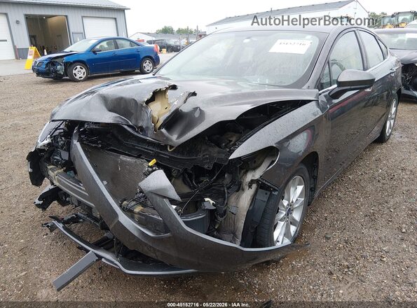 3FA6P0HD1HR137639 2017 FORD FUSION Gray Вид спереду