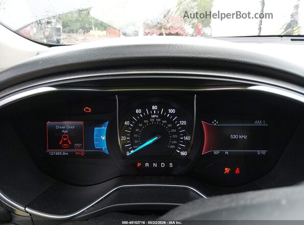 3FA6P0HD1HR137639 2017 FORD FUSION Gray Вид задніх сидінь
