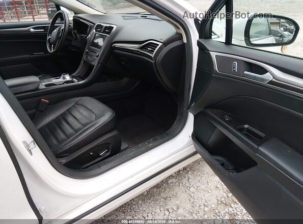 3FA6P0HD1HR220150 2017 FORD FUSION White წინა სალონის ხედი