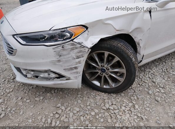3FA6P0HD1HR220150 2017 FORD FUSION White წინა ხედი