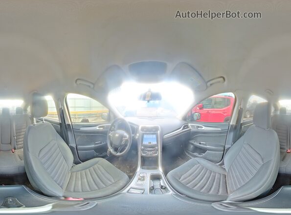 3FA6P0HD1HR305263 2017 FORD FUSION Blue Widok naklejki z numerem VIN