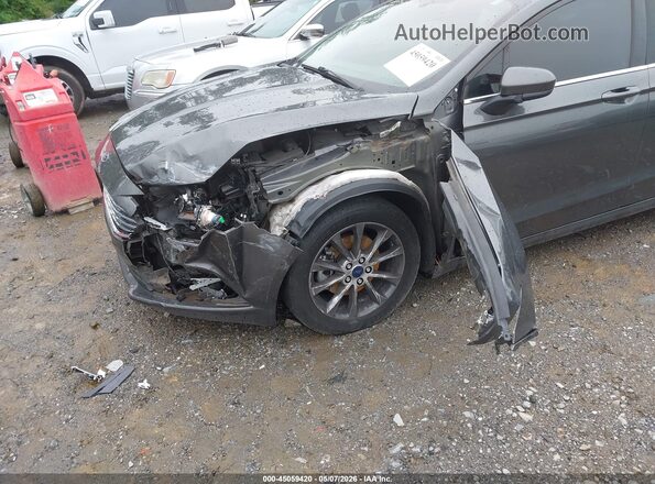 3FA6P0HD1HR346735 2017 FORD FUSION Серый Вид спереди