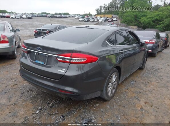3FA6P0HD1HR346735 2017 FORD FUSION Серый Задняя правая четверть