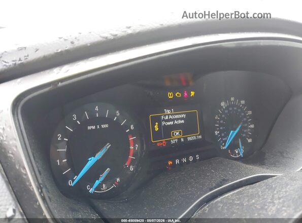 3FA6P0HD1HR346735 2017 FORD FUSION Серый Вид задних сидений