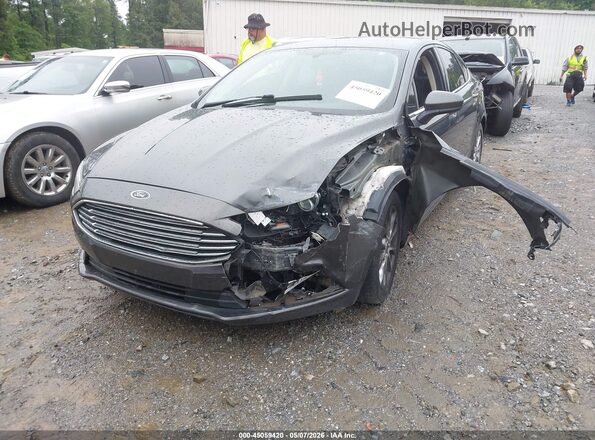 3FA6P0HD1HR346735 2017 FORD FUSION Серый Передняя левая четверть