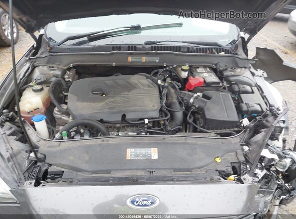 3FA6P0HD1HR346735 2017 FORD FUSION Серый Вид сзади