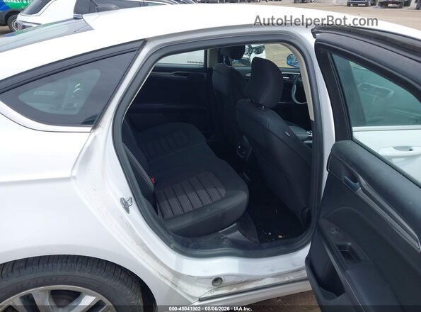 3FA6P0HD1JR176074 2018 FORD FUSION White Vista de la etiqueta del VIN