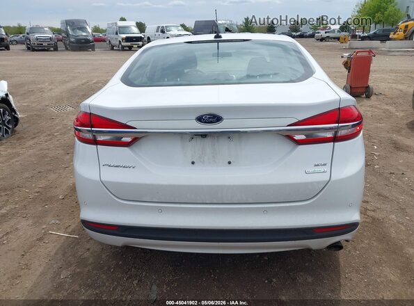 3FA6P0HD1JR176074 2018 FORD FUSION White 