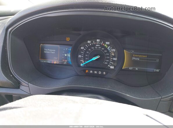 3FA6P0HD1JR201717 2018 FORD FUSION Blue Вид задніх сидінь